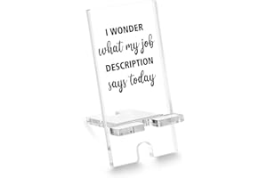 CINRLLA Funny Cell Phone Stand for Desk, Office Phone Stands for Desk, Phone Holder for Desk Cute, Office Humor Gifts for Women Men Coworkers, CPSA02