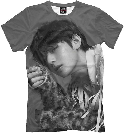 Amazon Co Jp キム テヒョンtシャツ V Bts 歌手 韓国歌手ティー 服 ファッション小物