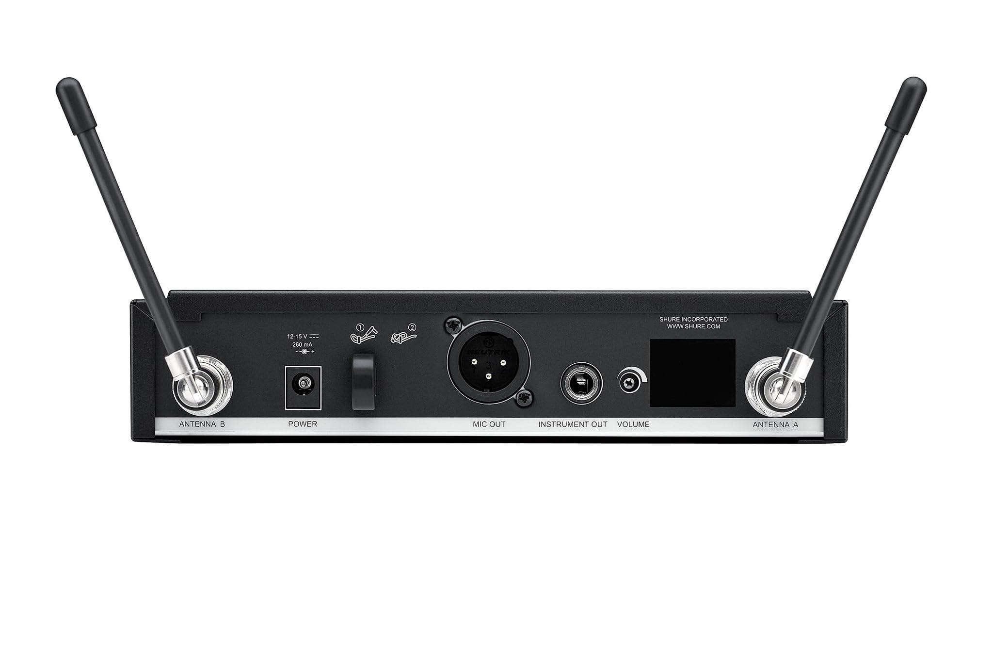 Shure BLX14R/SM35 Wireless Microphone System - 14-Hour Battery Life, 300 ft Range, UHF | SM35 Headset Mic, Single Channel Rack Mount Receiver | H11 Band (BLX14R/SM35-H11)