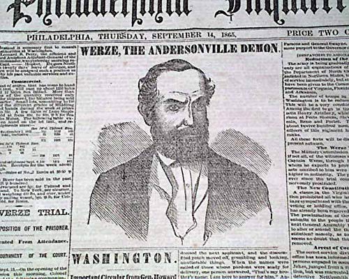 Amazoncom Andersonville Prison Georgia Atrocities Henry - 