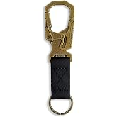 Ahiller Carabiner Clip Zinc Alloy Keychain | Heavy-Duty Metal Keychain, Unisex, Durable Carabiner, Adult Self-Locking Door Clip Keychain, Suitable for Car/House Keys