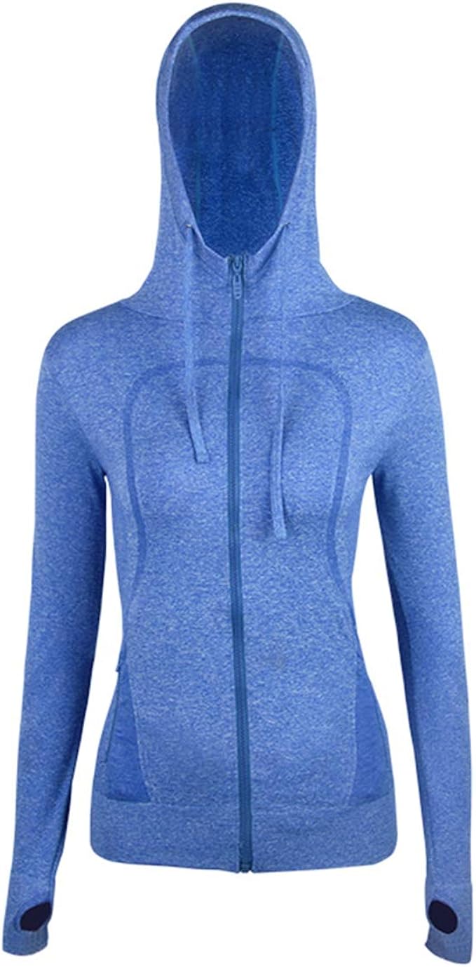 running hoodie with zip pockets