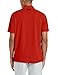 adidas Golf Men's Puremotion Solid Jersey Polo, University Red/Black, X-Large