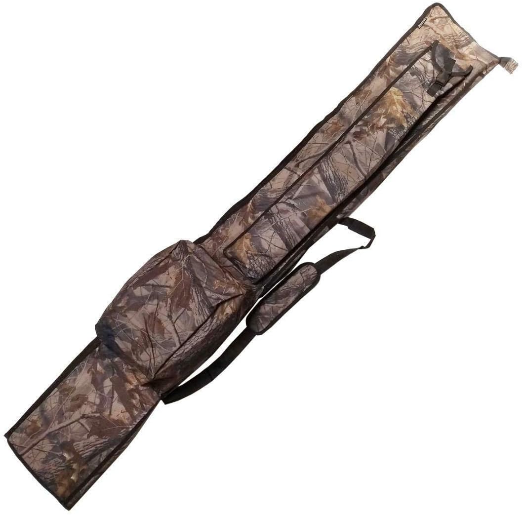 OAKWOOD Camo Rod Holdall Bag 2+2 For 12ft Rods Carp Fishing Tackle