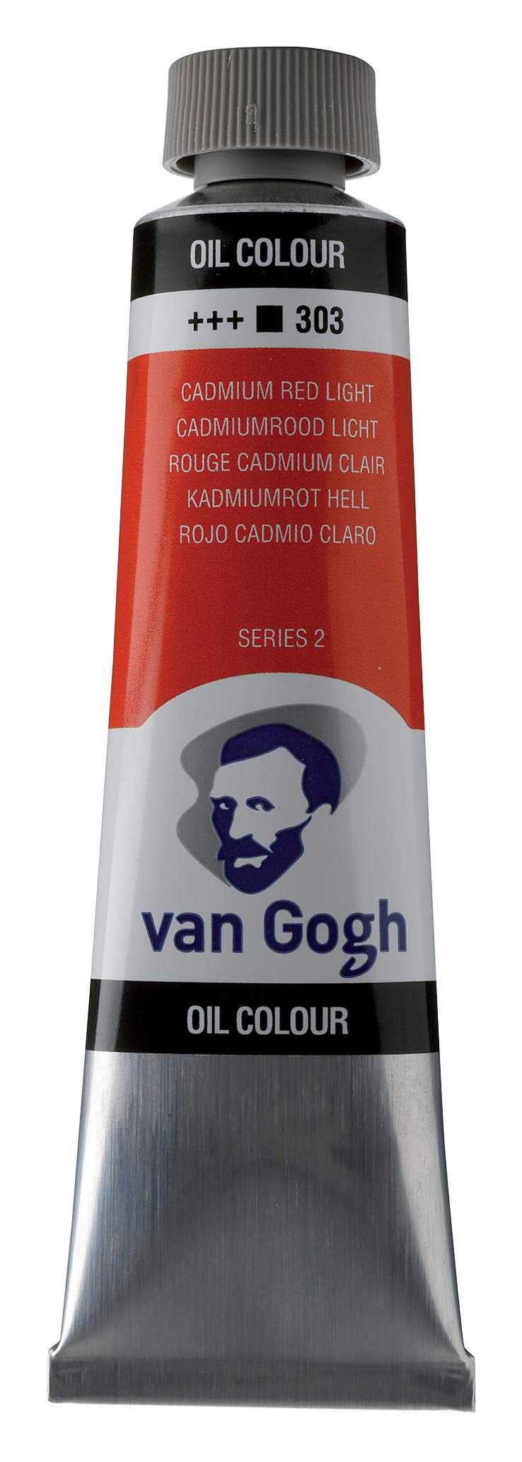 Van Gogh Paint Oil CADMIU, Cadmium Red Light, 40 ml (Pack of 1)