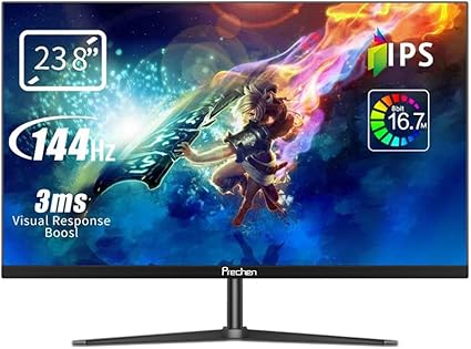 Amazon 144hzモニター Prechen 23 8インチpcモニターフルhd 19 X 1080 Ipsパネル Hdmiおよびvgaインターフェイス 250 Cd M2 ゲーミングモニターps3 Ps4 Xbox Pc用 ディスプレイ 通販