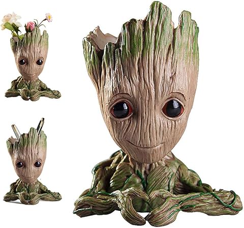Heart Flower Pot Kitchenls666 Figurine Bebe Groot Flower Pot Marvel De Guardians Of The Galaxy Pour Plantes Et Stylos Decoration De Chambre Pour Enfants En Famille Contenants Et Accessoires Pour Plantes Jardin