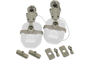 HEARFALCOM Tactical Helmet ARC Rail Adapter Accessories - Compatible with Walker's Razor Earmuffs