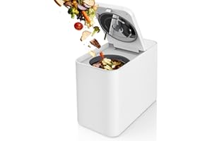 MERIOR 3L Electric Composter for Kitchen, Smart Compost Bin, Odorless|Low Noise|Auto-Cleaning|Fast 4-6H Food Waste to Fertilizer Conversion for Outdoor Use