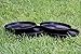 Matri Round Plastic Planting Saucer (Black, 14 Inch)