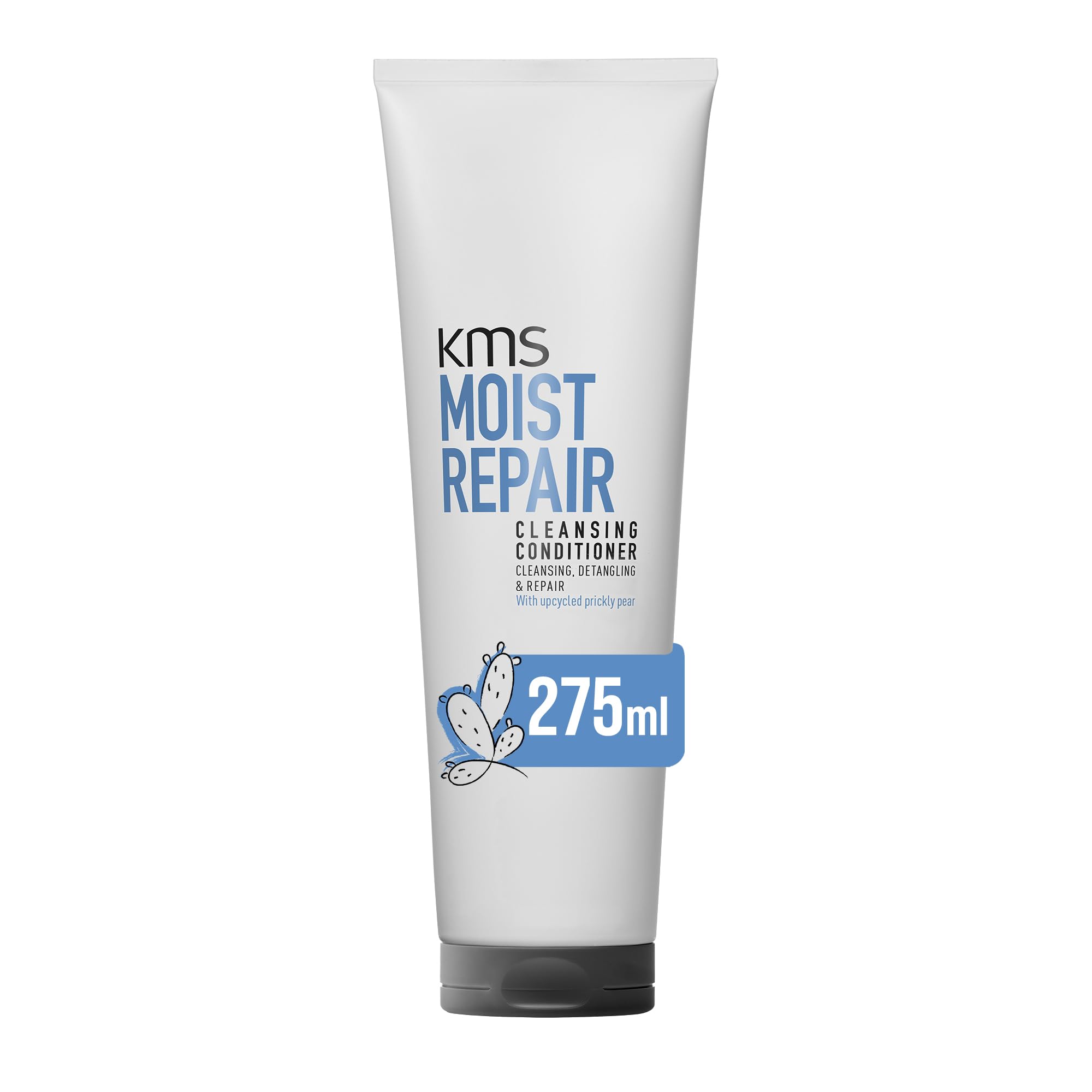 KMS MoistRepair Cleansing Conditioner, For Dry & Damaged Hair, Cleanses & Detangles, Vegan & PETA Approved, 275ml