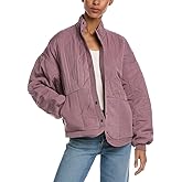 [BLANKNYC] Womens Luxury Clothing Tencel Drop Shoulder Quilted Jacket