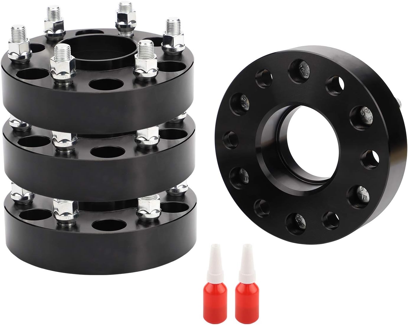 EOTH 4PCS 1.5 inch 6x5.5 Hubcentric Wheel Spacers, 6x139.7