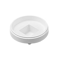 NDS 41P8 PVC S&D Cleanout Plug, with 4-Inch MPT