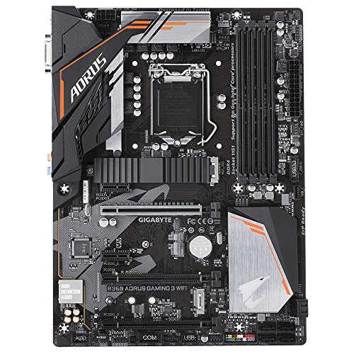 Gigabyte-B360AORUS-Gaming-3-Placa-Base-Intel-B360-S-1151-DDR4-ATX-Color-Negro
