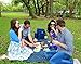HËRDESMÄN Picnic Backpack for 4 | Deluxe Family Picnic Bag with Insulated Cooler | Quality Picnic Basket Set