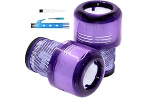2 Pack Vacuum Filter Replacement for Dyson Cyclone V11 Absolute Animal Motorhead Total Clean, Filters Replaces Part