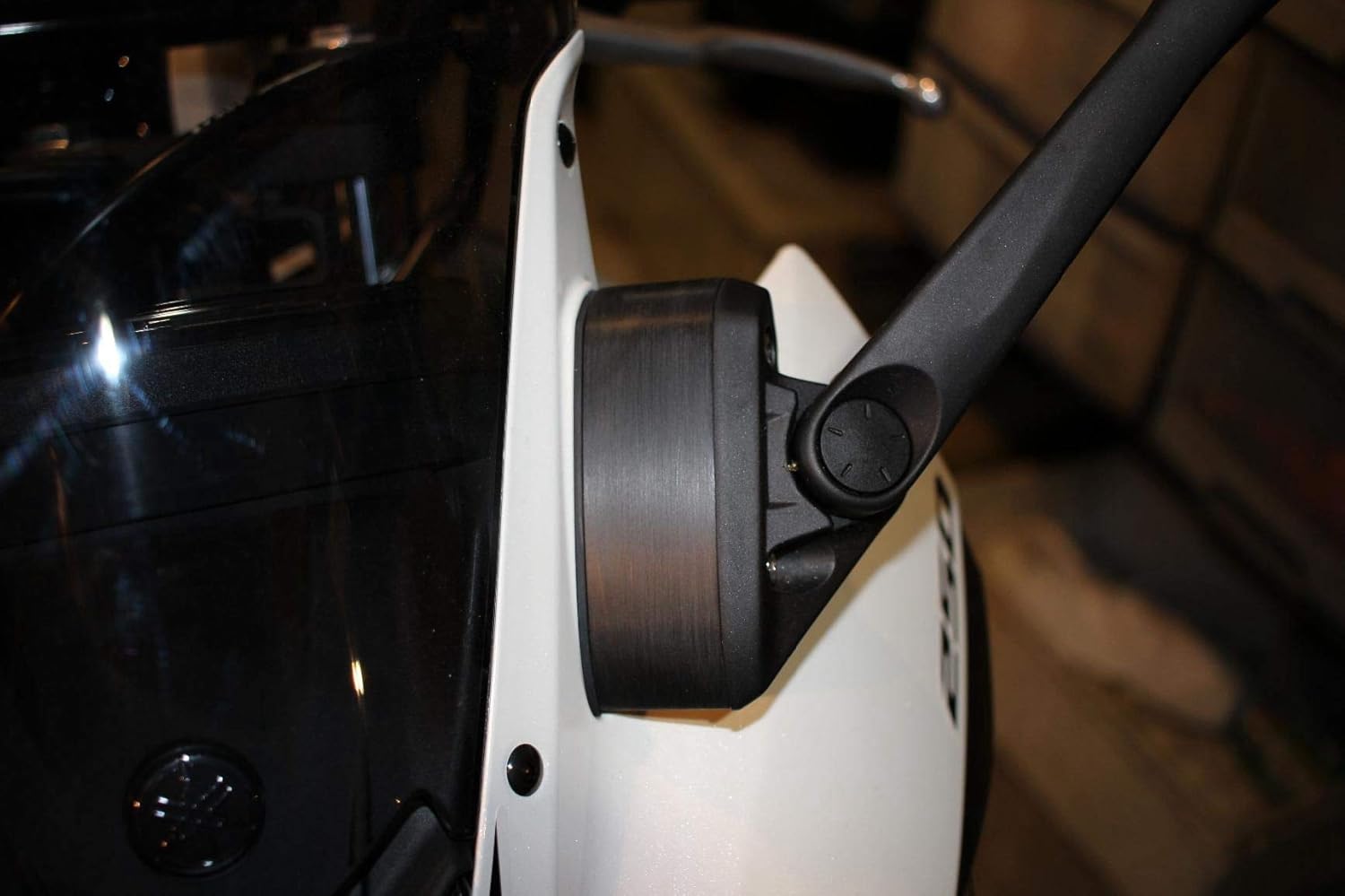 M10 and M8 CNC Motorcycle Handlebar Rearview Mirror Extended Mount