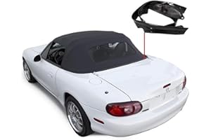 Sierra Auto Tops & Seats Convertible Top for 1990-2005 Mazda Miata MX5 - Black, Cabrio Vinyl - Convertible Top Replacement wi