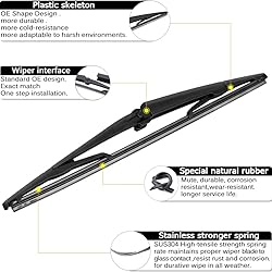 AUTOBOO Rear Wiper Blade Arm Replacement for Jeep