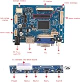 Hilitand 7 Inch TFT LCD HDMI VGA Monitor Screen Kit 1024x600 12V Plug Play view 2
