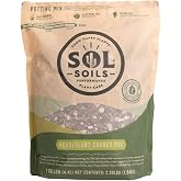 Sol Soils Houseplant Chunky Mix - Fast Draining, Chunky Soil Mix for Indoor Plants - 1 Gallon - Coco Coir, Perlite, Pumice
