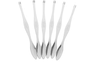 DOITOOL 304 Stainless Steel Crab Needle Forks 6.37 Inch Seafood Tool for Crab Legs Lobster Shellfish Eating Home Restaurant U
