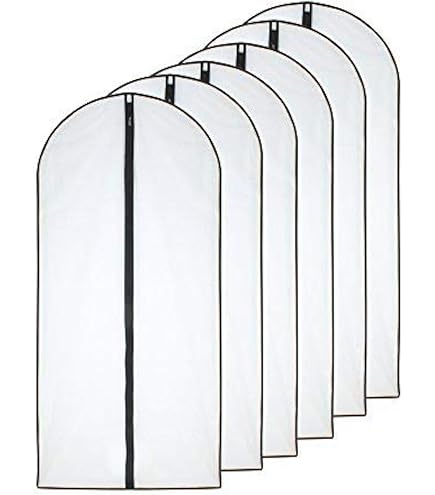 Amazon.com: Luxury On the Go Long Formal Dress Bag 54" Hanging Garment Bag for Dresses, Prom & Bridesmaid Long Garment Bags for Hanging Clothes Lightweight & Tear-Resistant with Clear ID Window Amazon.com: Luxury On the Go Long Formal Dress Bag 54" Hanging Garment Bag for Dresses, Prom & Bridesmaid Long Garment Bags for Hanging Clothes Lightweight & Tear-Resistant with Clear ID Window