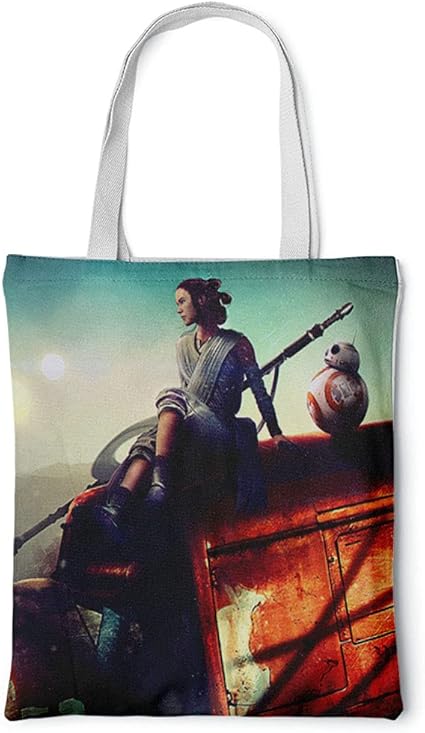 PAWANG Bolsa de supermercado reutilizable Star Wars 7: The Force
