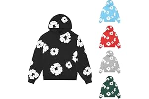 Kapok Print Sweatsuit Set for Women Men - 2 Piece Hoodie and Jogger Tracksuit Set Unisex Hip Hop Loungewear & Streetwear