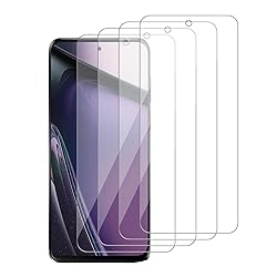 iCsapr 4 Pack Glass Screen Protector Compatible for