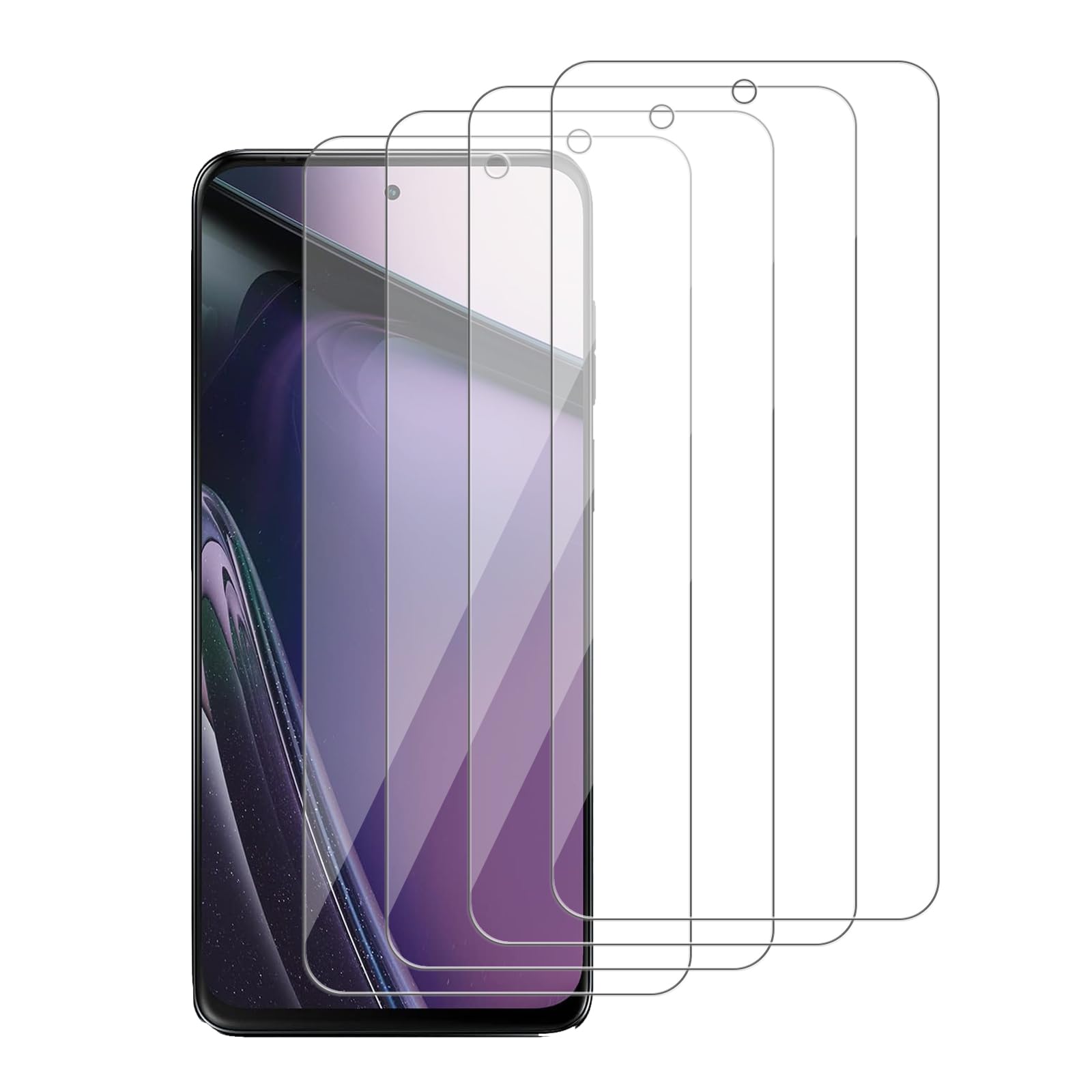 iCsapr 4 Pack Glass Screen Protector Compatible for