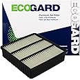ECOGARD XA5244 Premium Engine Air Filter Fits 2002-2007 Mitsubishi Lancer, 2003-2006 Outlander