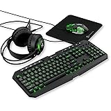 Gaming Keyboard and Mouse and Headset and Mouse