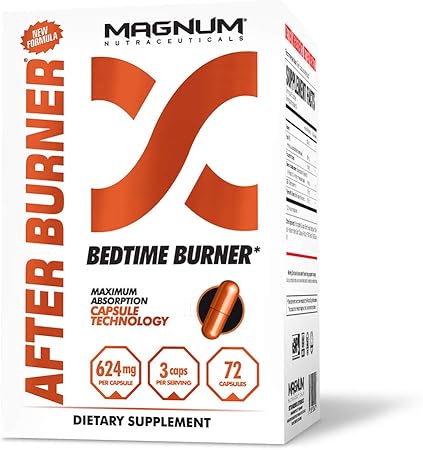 Amazon Com Magnum Nutraceuticals After Burner Stimulant Free Nighttime Fat Burner Weight Loss Supplement Electronics
