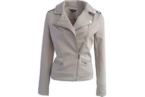ODCOCD Faux Suede Jacket for Women Long Sleeve Zipper Up Casual Outwear