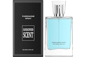 Men's Pheromone Cologne, Men's Charm Perfume,Sandalwood Perfume Spray, Fresh and Long-Lasting Fragrance, 50ml (1pcs)