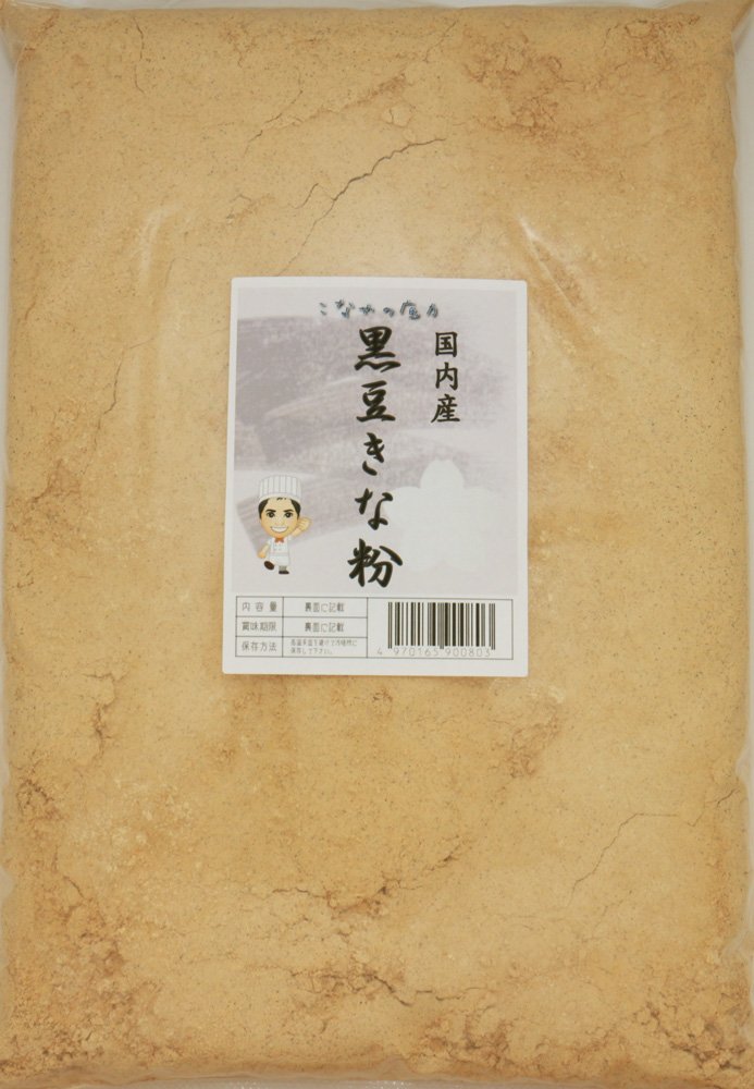 黒豆きな粉 国内産 1kg こなやの底力商品画像