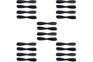 skrnrhrery The Propeller Blades, UAV Propeller Used to Remote Control The Glider Special Nylon 46 Mm Blade Shaft 0.8 Mm of Positive and Negative Mini UAV Propeller Aircraft Parts