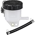 Amavoler Brake Fluid Reservoir Tank Oil Cup Aftermarket Replacement Parts Compatible for Kawasaki Ninja ZX6R ZX10R ZX14R ZX7 ZX7R ZX9R Z1000 ZZR600 Suzuki GSXR 600 750 1000...