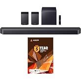 Samsung HW-Q990F Q Series Soundbar 11.1.4 Ch Subwoofer with Rear Speaker with 5 Year Amber Protection Plan (2025)