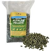 Unearthed Non‑GMO Alfalfa Pellets &ndash; 100% Pure Sun‑Cured Alfalfa, No Additives or Fillers | Premium Feed for Rabbits, Horses, Goats, Chickens &amp; More | Natural Garden Soil Booster