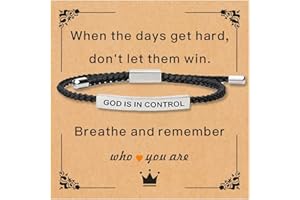 FAOYUDAWEI Tube Motivational Bracelet for Women Men, Remember Who Be Kind Of A Stainless Steel Adjustable Best Friends Teens Inspirational Braided Christmas Birthday Gifts Jewelry