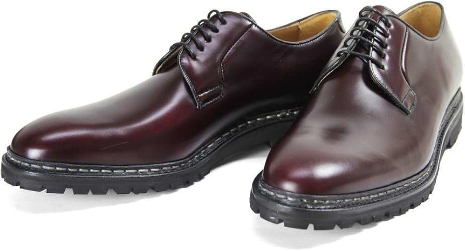 バーウィック 本革 レザー ビジネスシューズ メンズ スペイン製 バーガンディ 9 27cm Berwick バーウィック ビジネスシューズ Amazon