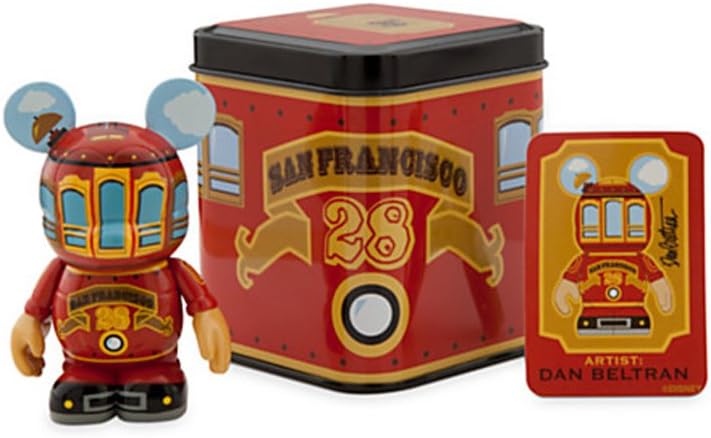 Vinylmation Disney San Francisco Red Trolley Vinyl 3" Collectible Figure
