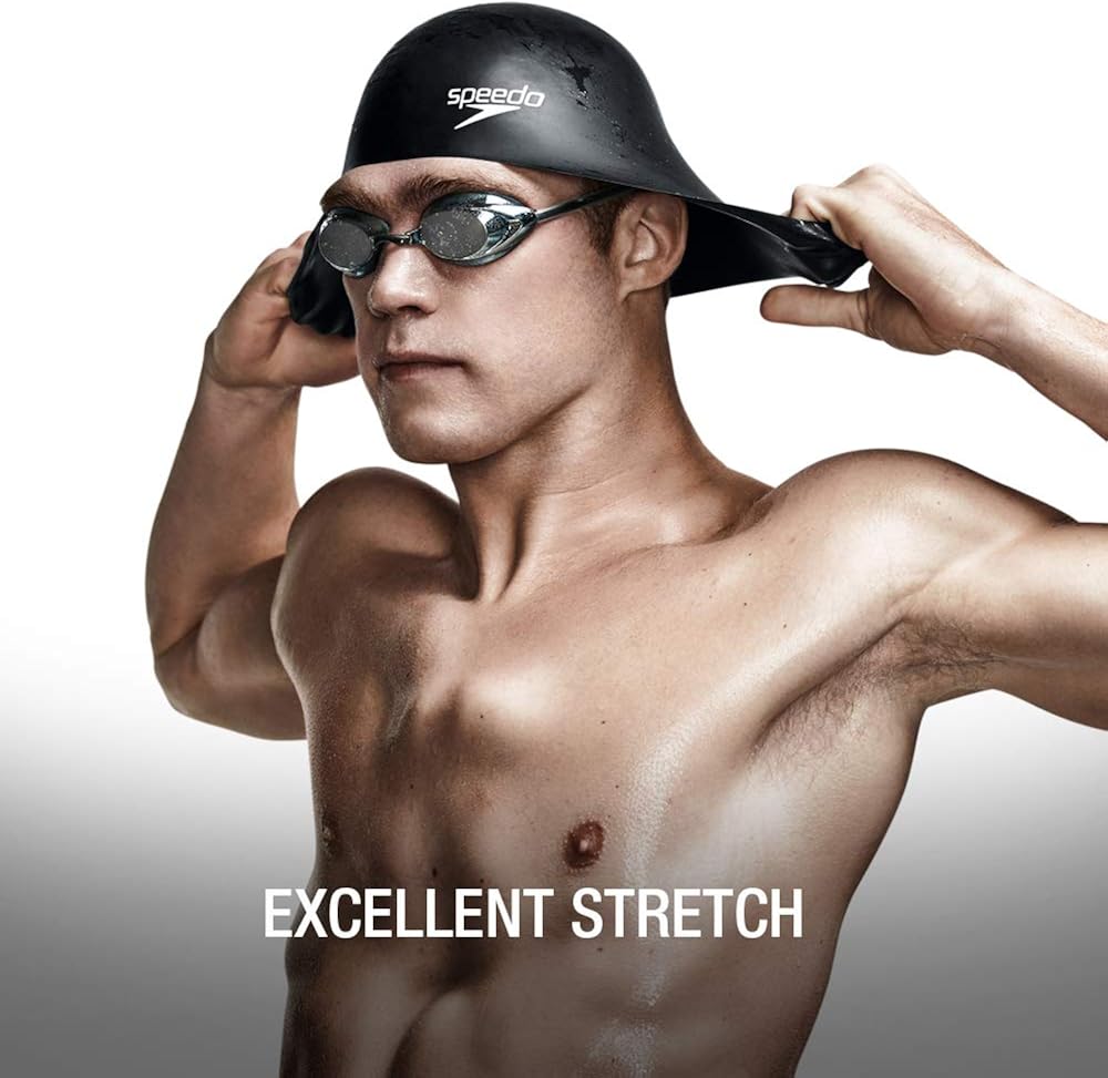 Speedo Unisex-Adult Swim Cap Silicone : Clothing
