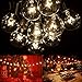 sunvito 25Feet String Lights with 25 G40 Clear Globe Bulbs + 2 Spare Bulbs,Connectable Indoor/Outdoor String Lights for Party Patio Backyard Garden Bistro Cafe Gazebo Porch Tents Decor (transparent)
