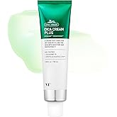 VT COSMETICS Cica Cream Plus, Hydrating & Calming Face Moisturizer with Centella Asiatica, Lightweight Soothing Cream for Acne, Oily, Dry and Sensitive Skin, Korean Skincare for acne prone skin
