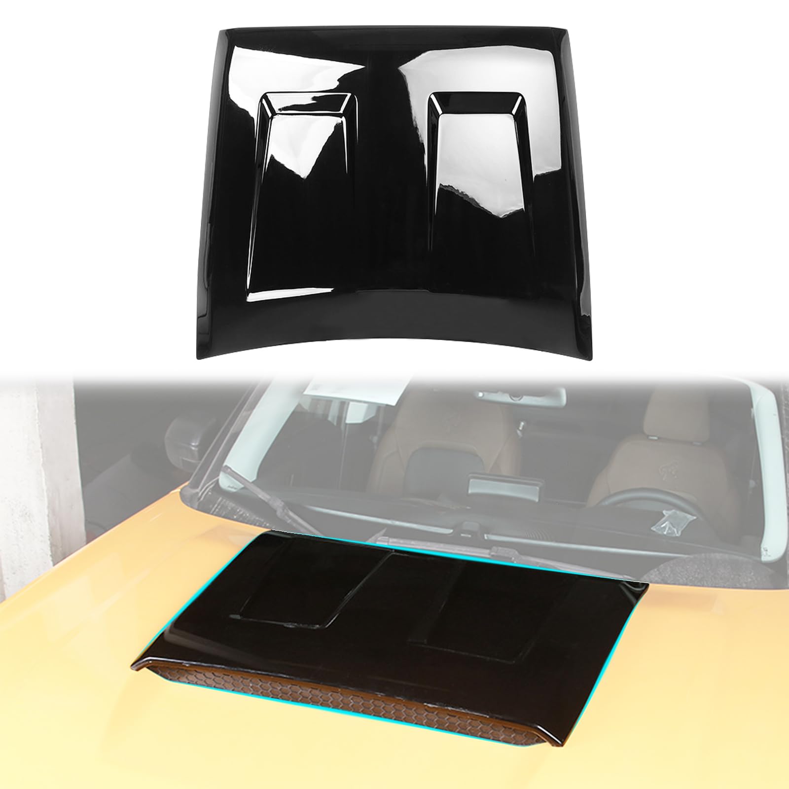 Photo 1 of **USED**
 Hood Scoop Compatible with Ford Bronco Sport 2021-2025