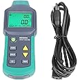 Circuit Analyzer AC100-240V RMS Circuit Analyzer Tester MS5908A LCD Circuit Analyzer, Voltage Detector GFCI RCD Fault Tester (MS5908A US Plug)